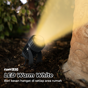 Gambar produk TaffLED Lampu Sorot LED Outdoor Spotlight Beam Waterproof Warm White 10W - YY3