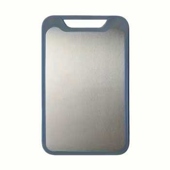 Gambar produk Beihe Multifunctional Cutting Board Stainless Steel PP Double Sided - B025