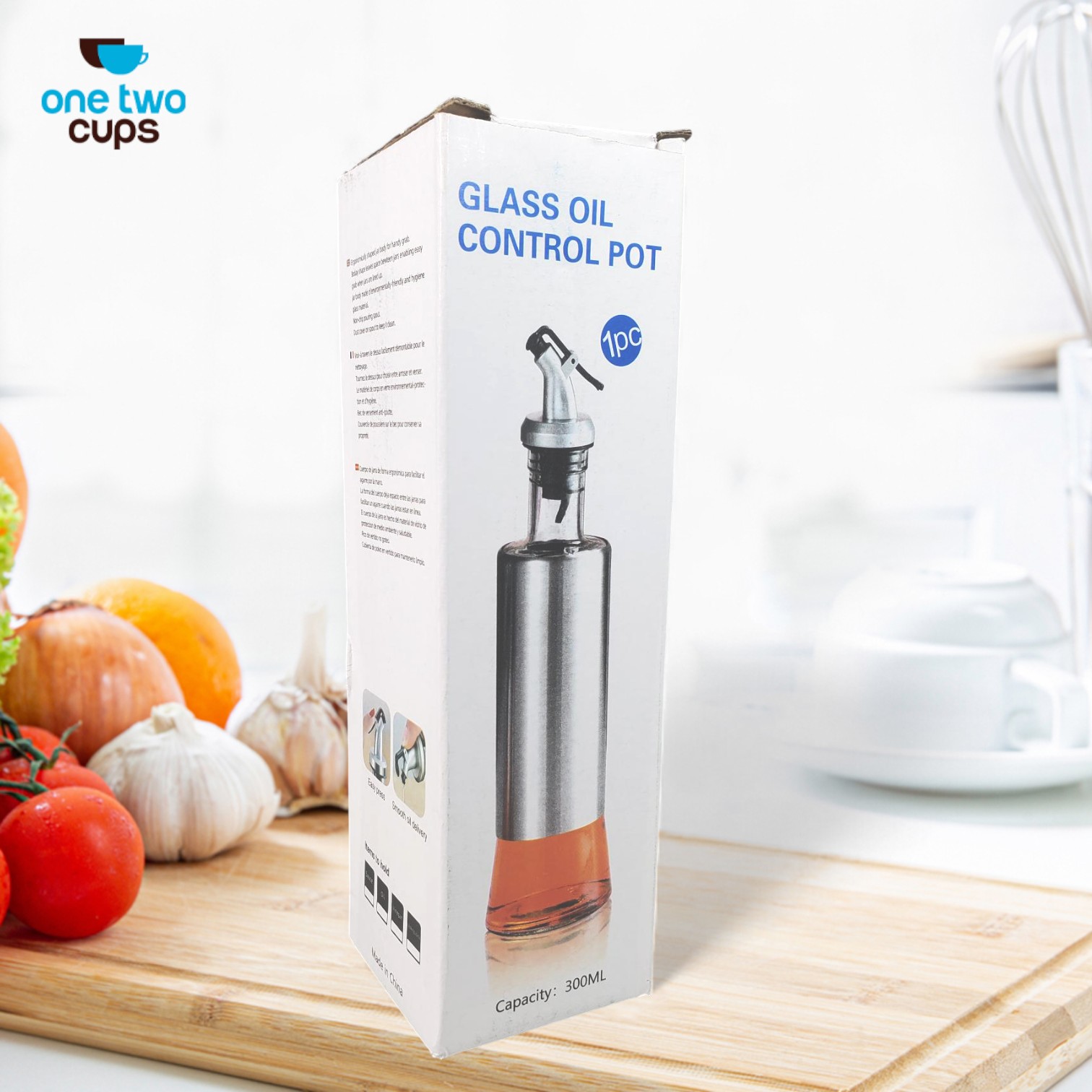 One Two Cups Botol Minyak Olive Oil Bottle Leak-Proof 300ml - KG57H Gambar produk One Two Cups Botol Minyak Olive Oil Bottle Leak-Proof 300ml - KG57H