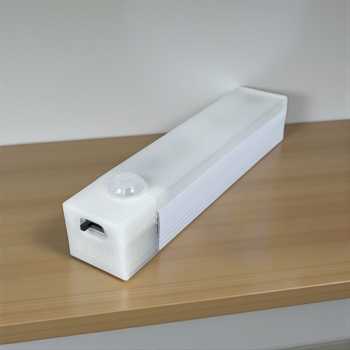 Gambar produk CNP Lampu Tempel Lemari Mini Sensor PIR Cabinet Light Cool White USB - CN-100