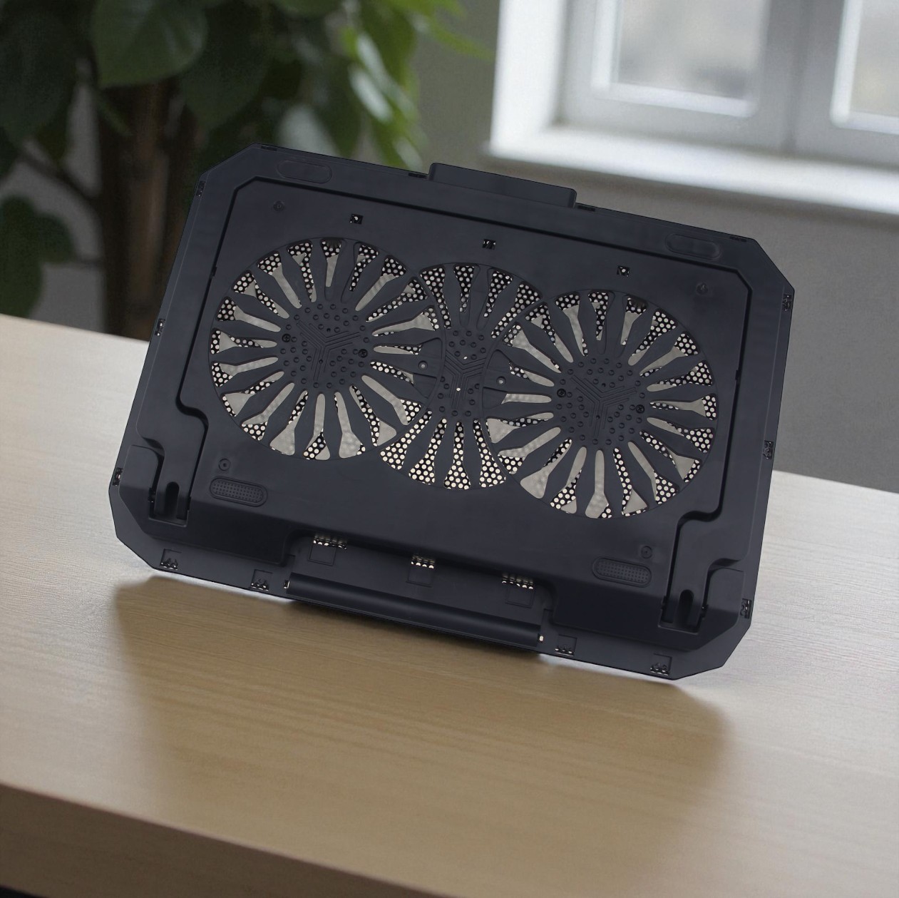 iDock Cooling Pad Laptop Gaming Kipas Pendingin 2 Fan 17 Inch with RGB - N33 Gambar produk iDock Cooling Pad Laptop Gaming Kipas Pendingin 2 Fan 17 Inch with RGB - N33