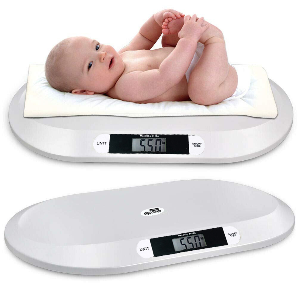 Taffware Digipounds Timbangan Badan Bayi Baby Digital Scales 20kg - 825 Gambar produk Taffware Digipounds Timbangan Badan Bayi Baby Digital Scales 20kg - 825