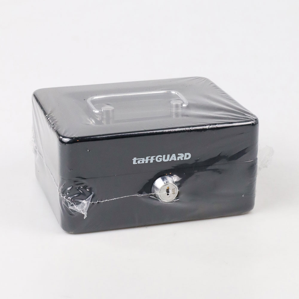 TaffGUARD Kotak Brankas Uang Safebox Key Lock 15.2x12.2x7.6cm - JJZS68 Gambar produk TaffGUARD Kotak Brankas Uang Safebox Key Lock 15.2x12.2x7.6cm - JJZS68
