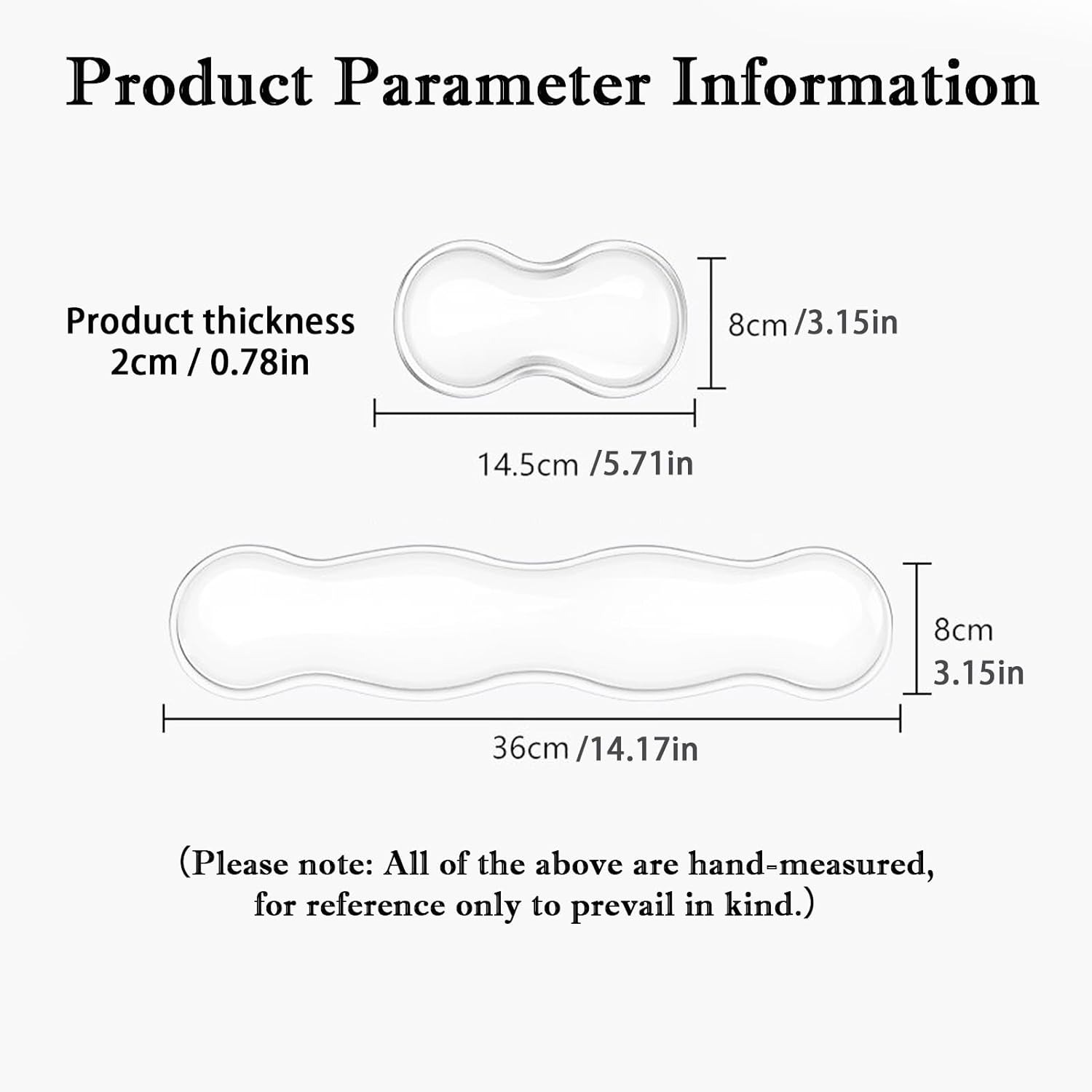 Gambar produk KEPUTA Sandaran Tangan Keyboard Wrist Rest Cool Silicone Gel - KP-36