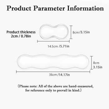 Gambar produk KEPUTA Sandaran Tangan Keyboard Wrist Rest Cool Silicone Gel - KP-36