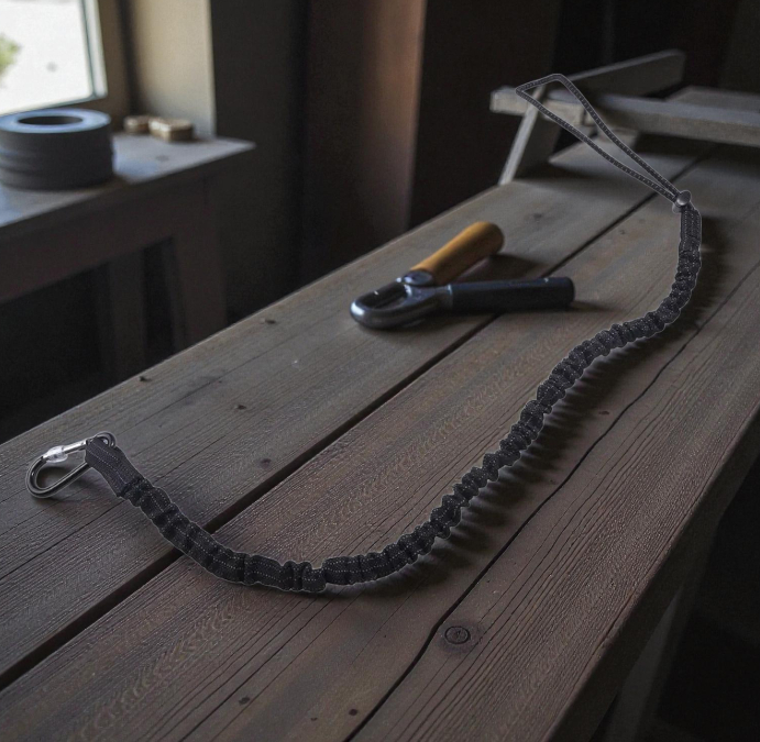 WOMA Tali Pengaman Anti Jatuh Safety Rope Telescopic Carabiner Hook - WM01 Gambar produk WOMA Tali Pengaman Anti Jatuh Safety Rope Telescopic Carabiner Hook - WM01