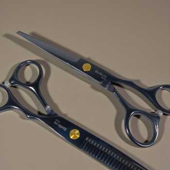 Gambar produk Biutte.co Set Gunting Rambut Salon 9in1 Buffing Stainless Steel 4Cr13 - KL9