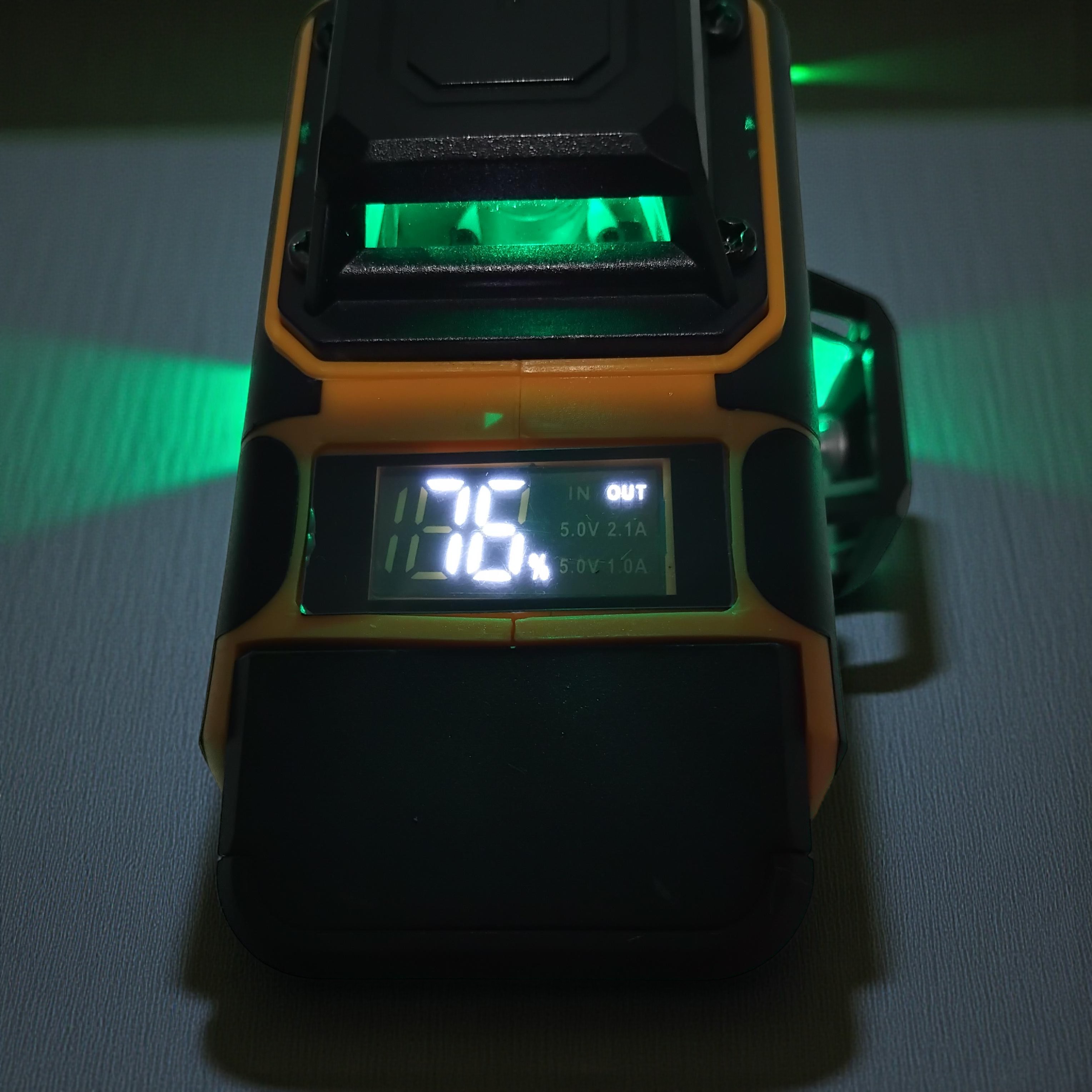 Taffware Laser Level Green Beam 16 Lines 4D Leveling Ground and Wall - EU16 Gambar produk Taffware Laser Level Green Beam 16 Lines 4D Leveling Ground and Wall - EU16