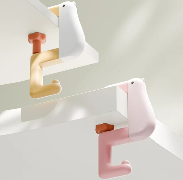 Gambar produk MACAU Gantungan Meja Serbaguna Thinking Duck Schoolbag Hook Hanger - MC1