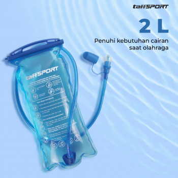 Gambar produk TaffSPORT Kantong Air Minum Water Bladder Hydration Pack Food Grade 2L - SD16