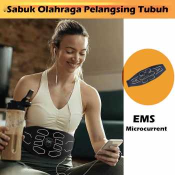 SPEAE Sabuk Olahraga Pelangsing Tubuh EMS Belt Massager - SP192