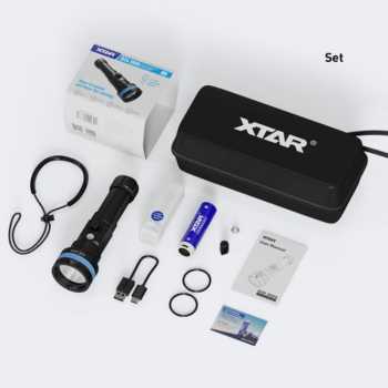 Gambar produk XTAR Senter Selam Diving Flashlight LED High Beam IPX8 2800 Lumens - D26 2800