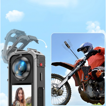 Gambar produk Martvsen Protective Frame Case Rabbit Cage Cold Shoe for Insta360 X5 - MT-X5