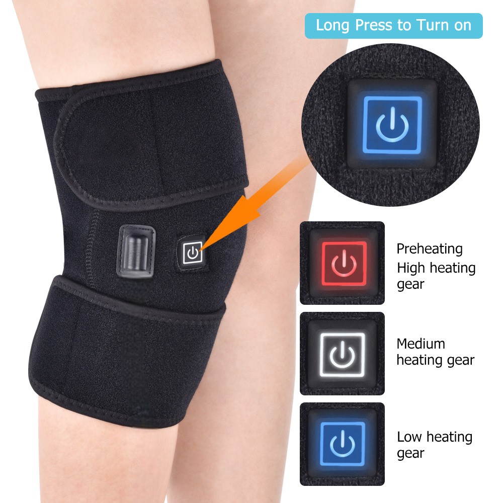 Hailicare Pelindung Lutut Terapi Heating Therapy Knee Support 3 Mode - 102 Gambar produk Hailicare Pelindung Lutut Terapi Heating Therapy Knee Support 3 Mode - 102