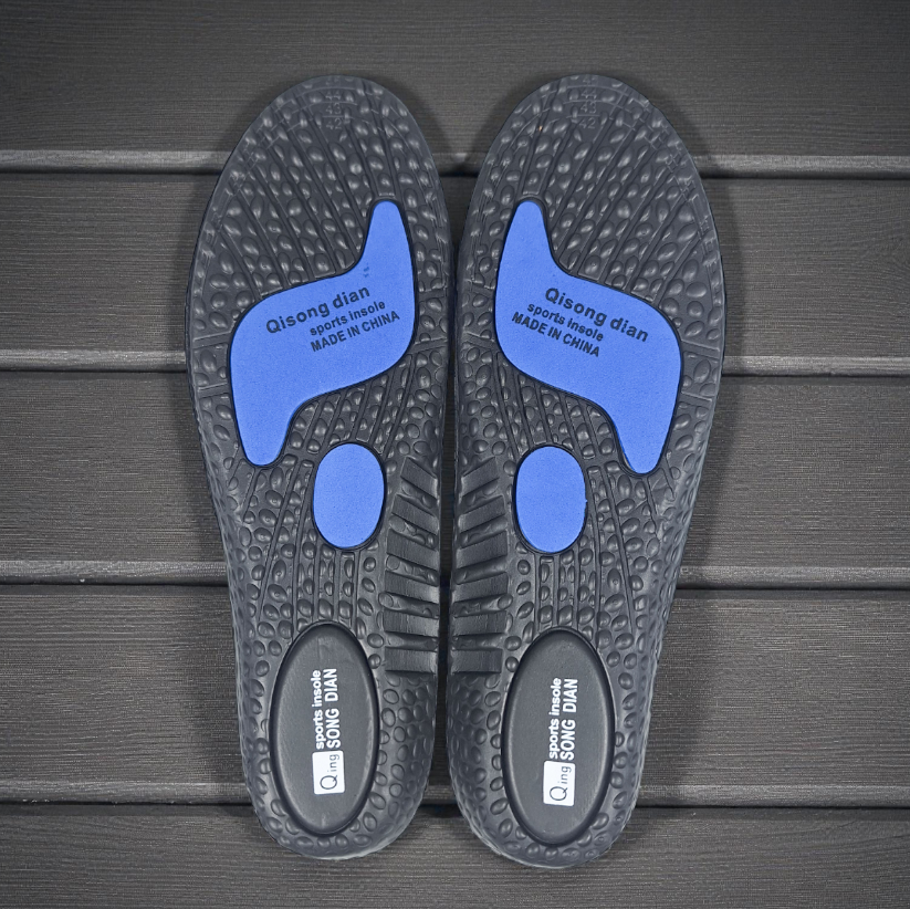 Gambar produk Qisong Dian Insole Sepatu Alas Kaki Orthopedic Shock Absorption 42-45 - XSXD01