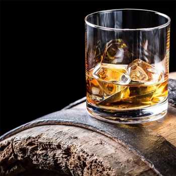 Gambar produk WEIN Gelas Whisky Cocktail Japanese Style Rock Glass 400ml - W300