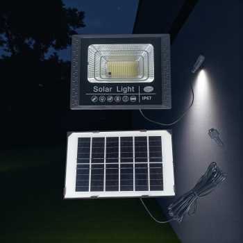 Gambar produk OOBEST Lampu Dinding Solar Sensor Cahaya IP67 144 LED Cool White - OB144