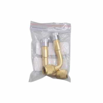 Gambar produk Auly Extension Adaptor Lubang Angin Ban Mobil Tire Stem 90 Degree 2PCS - MX63435