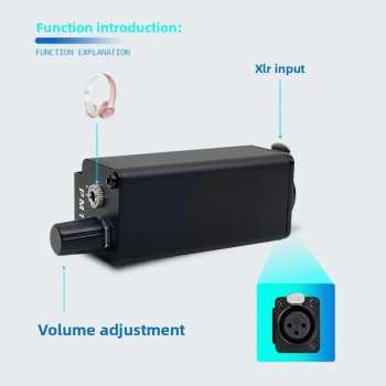 Gambar produk SOTAMIA Personal In Ear Monitor Headphone Amplifier XLR Input - PM1