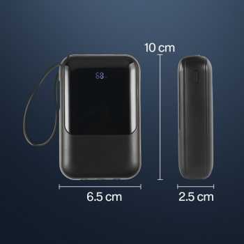 Gambar produk SMARTMS Power Bank 20000mAh Fast Charging PD 3in1 Cable USB Type C 20W - PB41