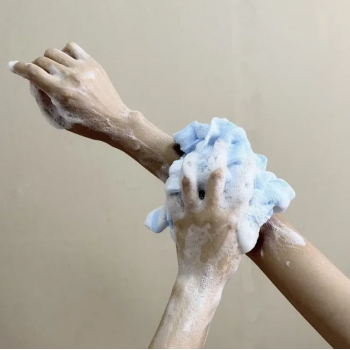 Gambar produk ZORO Handuk Penggosok Tubuh Bath Towel Exfoliating Washcloth Scrubber - ZR1