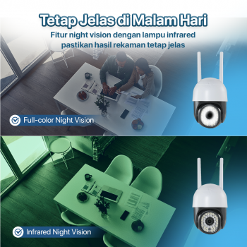 Gambar produk V380 Pro Kamera CCTV Outdoor WiFi IP Camera Night Vision 720P 1MP IP66 - C18PROX-L