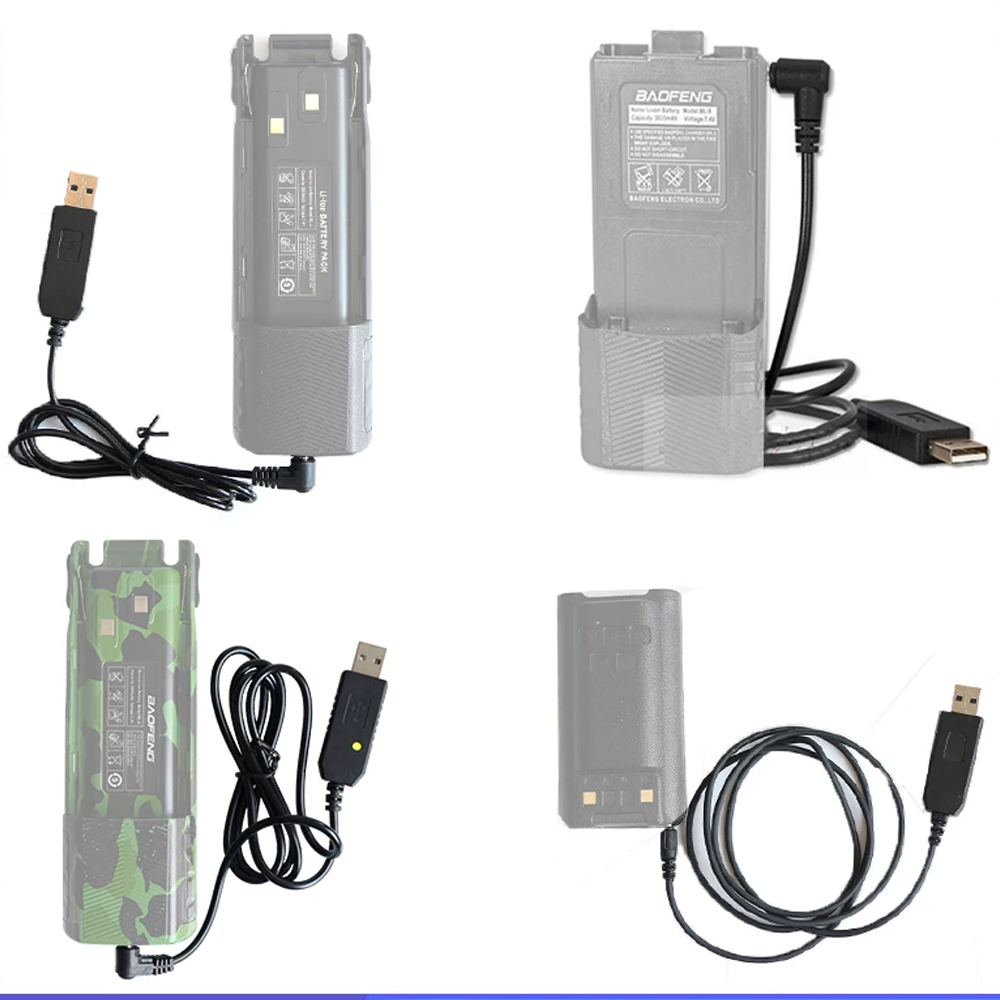 BRAVO Kabel Charger Baterai HT Walkie Talkie USB 2.5mm Baofeng - BR-25 Gambar produk BRAVO Kabel Charger Baterai HT Walkie Talkie USB 2.5mm Baofeng - BR-25