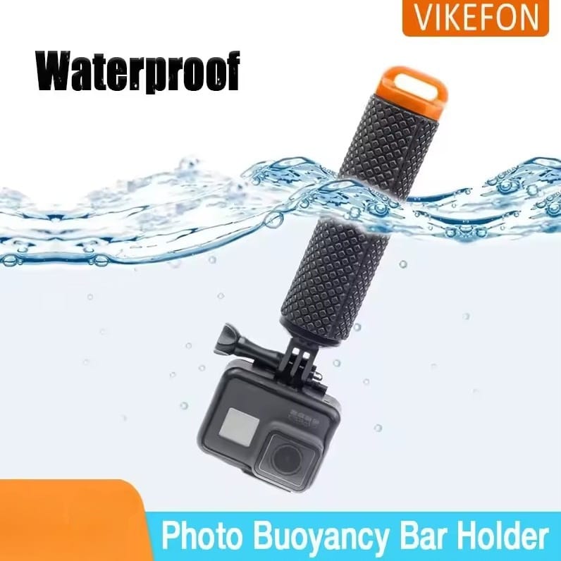 VIKEFON Tongsis Monopod Action Camera Water Floating Hand Grip Gopro - VF3 Gambar produk VIKEFON Tongsis Monopod Action Camera Water Floating Hand Grip Gopro - VF3