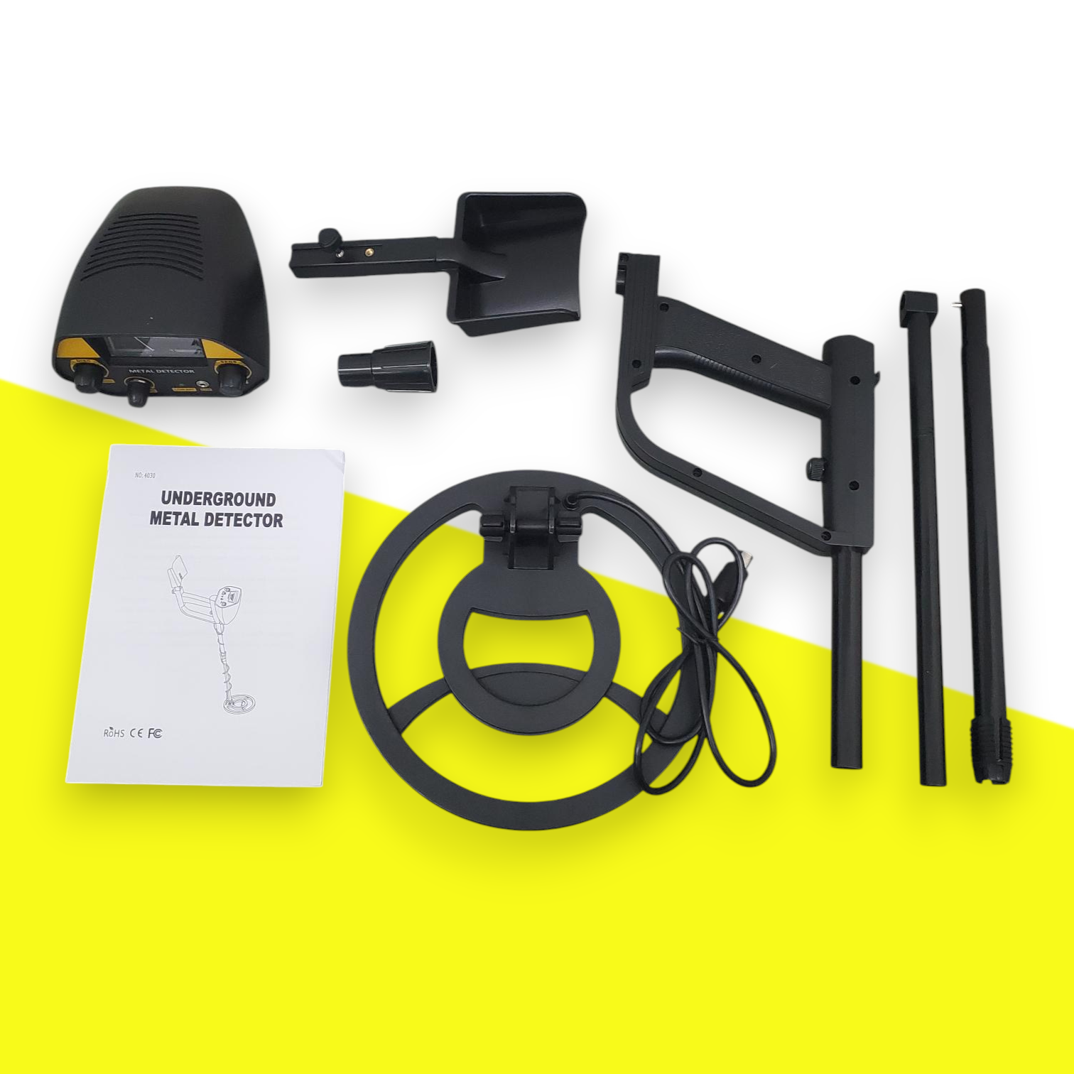 TIANLILONG Pendeteksi Logam Metal Gold Silver Detector 9V 10-30cm - GTX4080Y Gambar produk TIANLILONG Pendeteksi Logam Metal Gold Silver Detector 9V 10-30cm - GTX4080Y