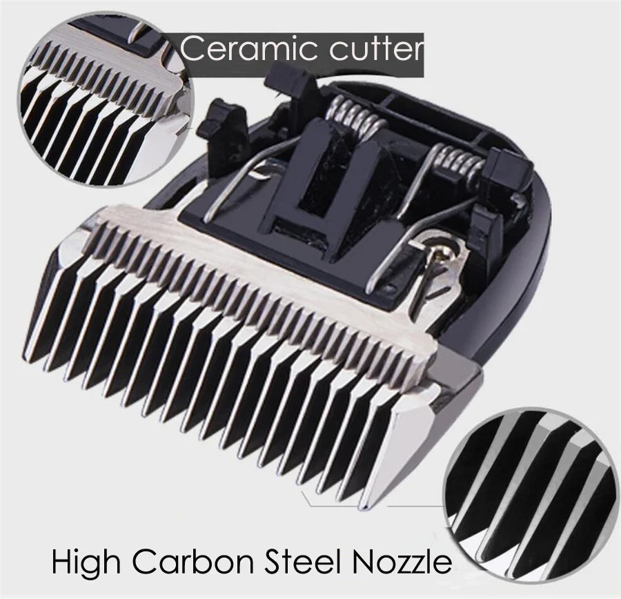 BaoRun Mata Pisau Cukur Hewan Pet Clipper Ceramic Carbon Steel 3mm - B12 Gambar produk BaoRun Mata Pisau Cukur Hewan Pet Clipper Ceramic Carbon Steel 3mm - B12