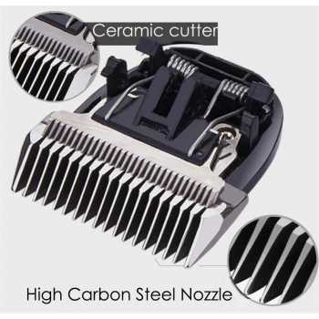 Gambar produk BaoRun Mata Pisau Cukur Hewan Pet Clipper Ceramic Carbon Steel 9mm - B12