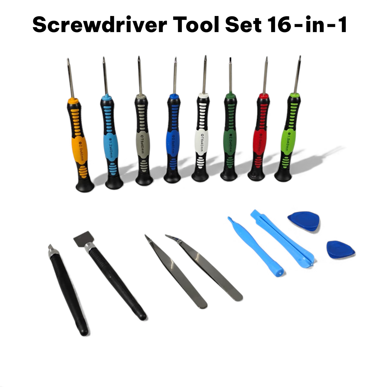 Gambar produk POWER Obeng Reparasi Smartphone Precision Screwdriver Tool Set 16in1 - 2811
