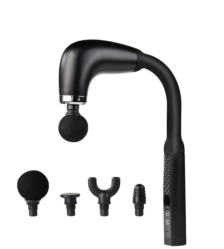 Gambar produk PASSCOOL Alat Pijat Elektrik Punggung Tangan Massage Muscle Gun Handle - PL09