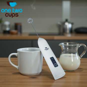 Gambar produk One Two Cups Hand Mixer Mini Pengocok Telur Kopi Milk Frother 500mAh - NPQ01