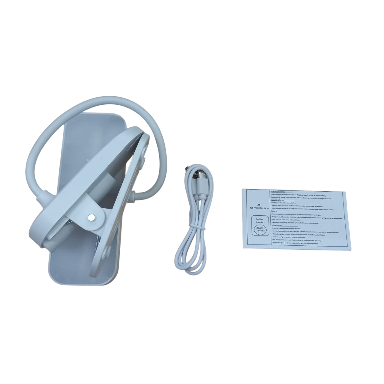 AURO Lampu Meja Belajar LED Clamp Square Lamp Stepless Dimming 800mAh - 788 Gambar produk AURO Lampu Meja Belajar LED Clamp Square Lamp Stepless Dimming 800mAh - 788