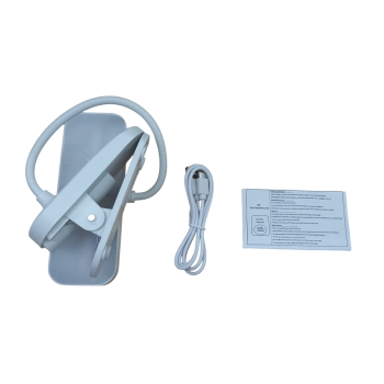 Gambar produk AURO Lampu Meja Belajar LED Clamp Square Lamp Stepless Dimming 800mAh - 788