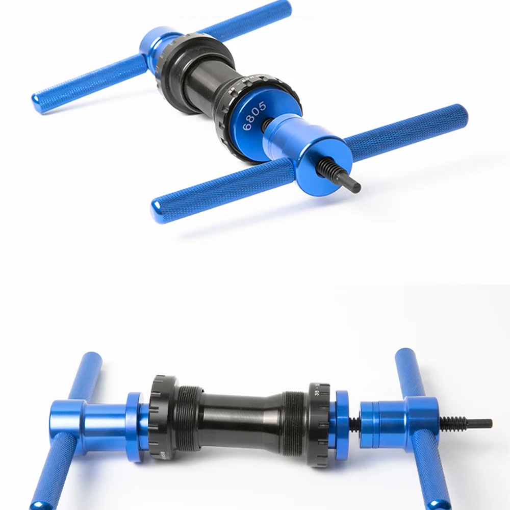 HEPPE Alat Pasang Bearing Sepeda Bicycle Press BB Aluminium Alloy - HP-7075 Gambar produk HEPPE Alat Pasang Bearing Sepeda Bicycle Press BB Aluminium Alloy - HP-7075