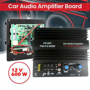 Ancomfu Mono Car Audio Amplifier Board Subwoofer Bass Module 600W - PA-60A
