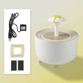 Gambar produk XIAOHUA Pet Water Dispenser Fountain Tempat Minum Kucing Anjing 1.5L EU Plug - X-15