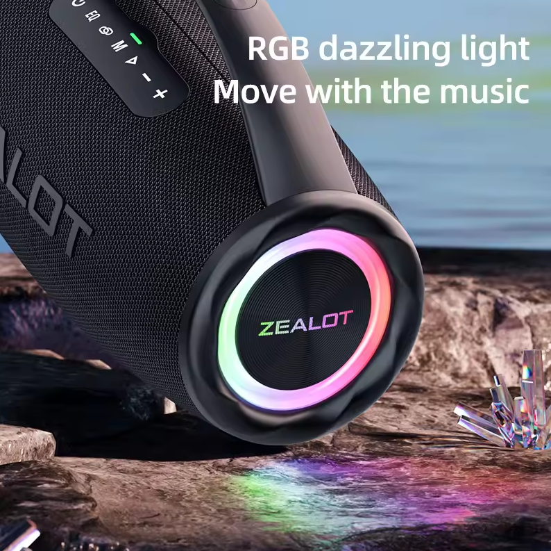 ZEALOT Speaker Bluetooth Portable Subwoofer Dual Pairing 16000mAh - S97 Gambar produk ZEALOT Speaker Bluetooth Portable Subwoofer Dual Pairing 16000mAh - S97