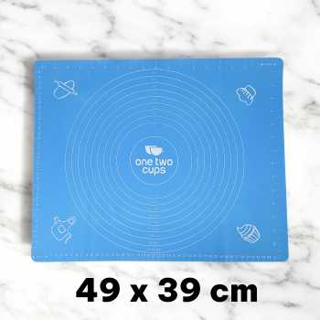 Gambar produk One Two Cups Alas Adonan Kue Fondant Silikon Baking Mat Anti Slip - JJ3873