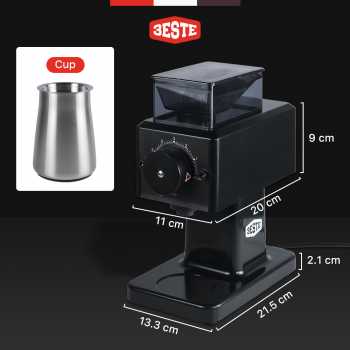 Gambar produk Trieste Alat Penggiling Biji Kopi Elektrik Coffee Bean Grinder 250g Stainless Steel Cup - N800