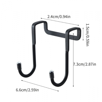 Gambar produk HIMO Gantungan Double Hook Coat Hanger S Type Stainless Steel 201 1PCS - HMS477