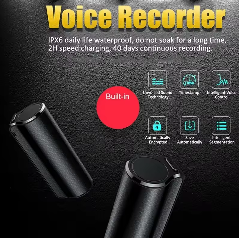 JAKCOM Perekam Suara Portabel Voice Recorder Noise Reduction 32GB - Q-70 Gambar produk JAKCOM Perekam Suara Portabel Voice Recorder Noise Reduction 32GB - Q-70