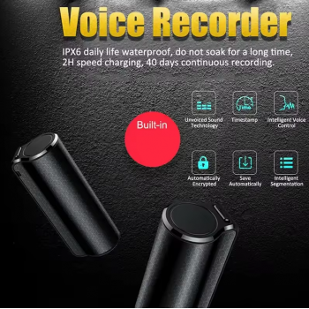 Gambar produk JAKCOM Perekam Suara Portabel Voice Recorder Noise Reduction 32GB - Q-70