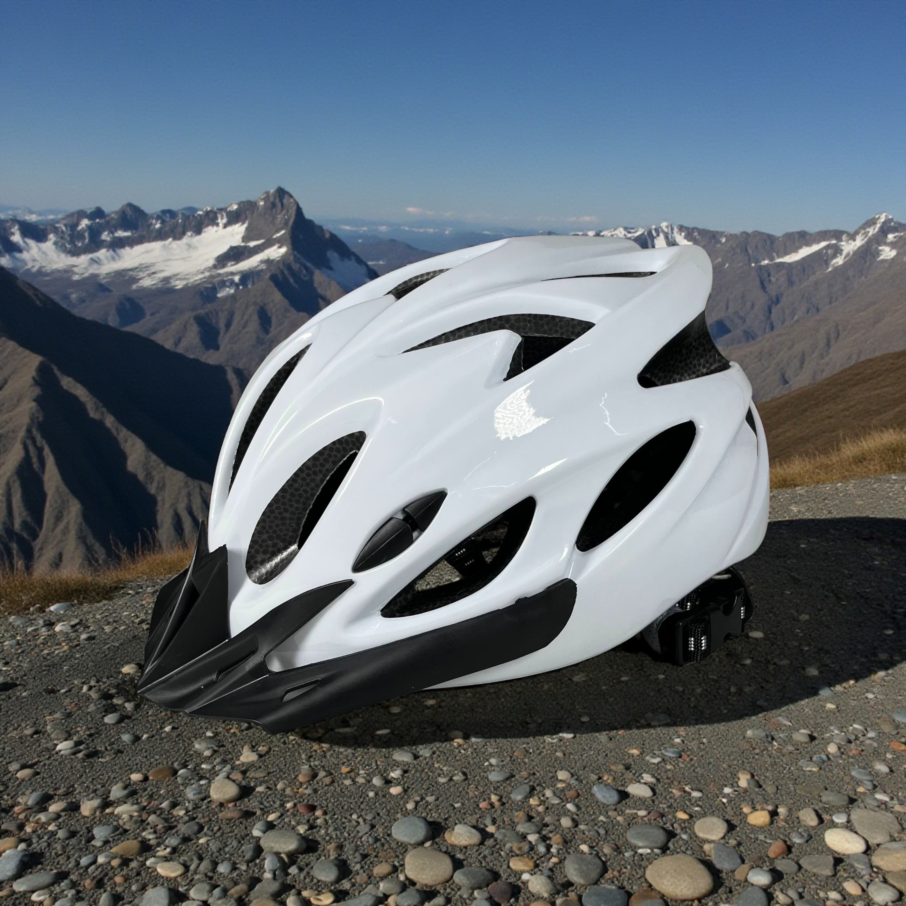 TaffSPORT Helm Sepeda Bicycle Road Bike Helmet EPS PVC 18 Air Vent - WX022 Gambar produk TaffSPORT Helm Sepeda Bicycle Road Bike Helmet EPS PVC 18 Air Vent - WX022