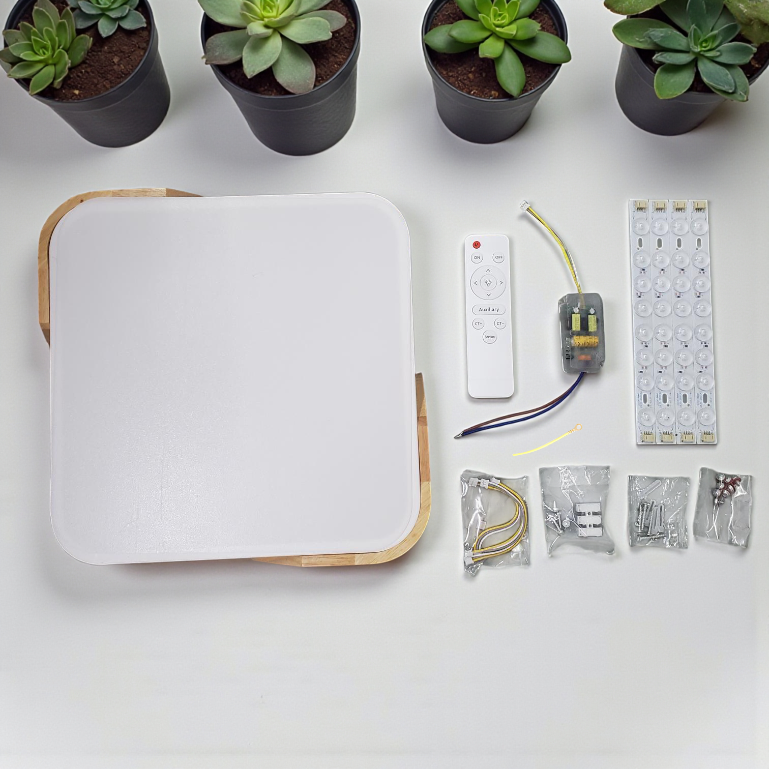 FEDIMA Lampu Plafon LED Light Dimmable 3in1 Color 30cm 40W with Remote - FD-324 Gambar produk FEDIMA Lampu Plafon LED Light Dimmable 3in1 Color 30cm 40W with Remote - FD-324