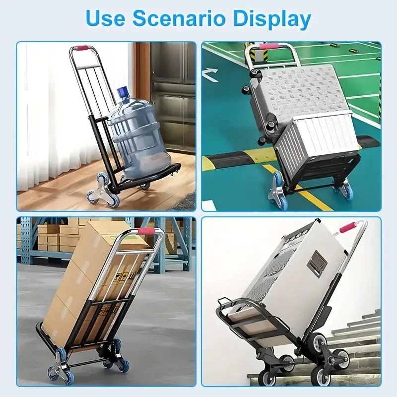 HAOTOOLS Troli Barang Lipat Foldable Trolley Cart Telescopic 3 Wheels - HT-25 Gambar produk HAOTOOLS Troli Barang Lipat Foldable Trolley Cart Telescopic 3 Wheels - HT-25