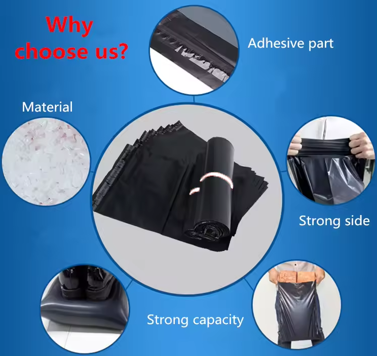 Leotrusting Kantong Plastik Packing Polymail Envelope Bag Seal 100 PCS 55x60cm - LT22 Gambar produk Leotrusting Kantong Plastik Packing Polymail Envelope Bag Seal 100 PCS 55x60cm - LT22