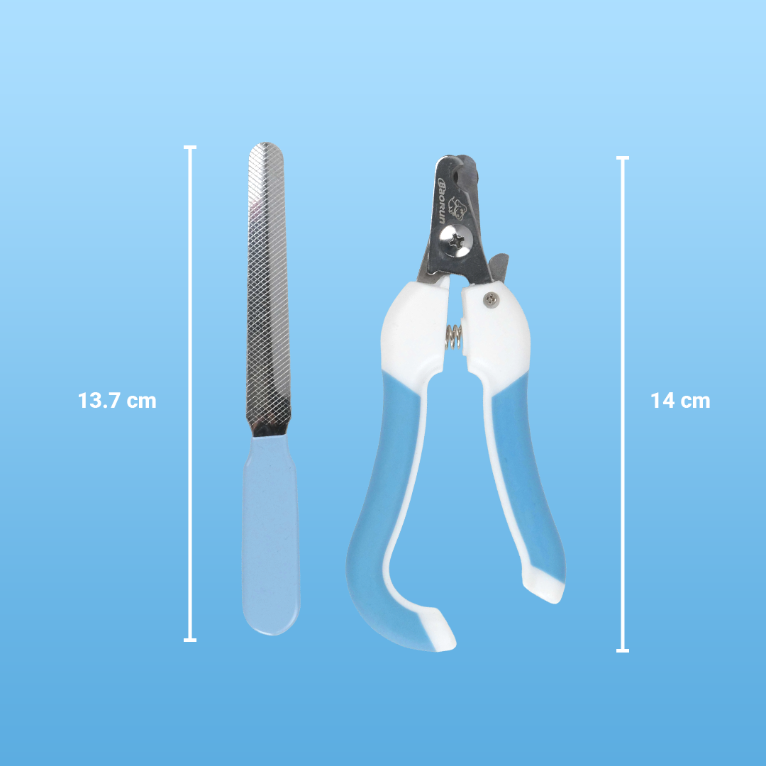 BaoRun Gunting Kuku Hewan Anjing Kucing Kelinci Stainless Steel - 5X Gambar produk BaoRun Gunting Kuku Hewan Anjing Kucing Kelinci Stainless Steel - 5X